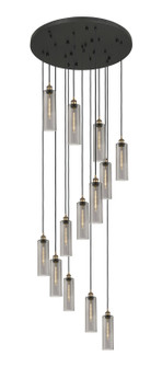 Downtown Urban 13 Light Pendant in Brushed Brass (405|132BK-B-13P-BB-G434-12SM)