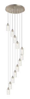 Downtown Urban 12 Light Pendant in Brushed Satin Nickel (405|126B-12P-SN-G434-7SDY)