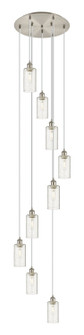 Downtown Urban Nine Light Pendant in Brushed Satin Nickel (405|119B-9P-SN-G434-7SDY)