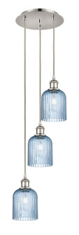 Ballston Three Light Pendant in Polished Nickel (405|113B-3P-PN-G559-5BL)