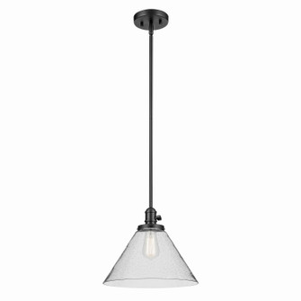 Avery One Light Pendant in Black (12|43905BK)
