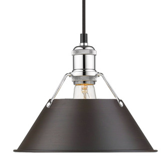 Orwell One Light Pendant in Chrome (62|3306-M CH-RBZ)