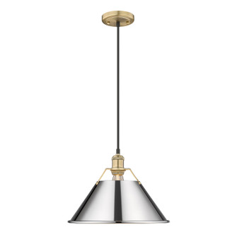Orwell One Light Pendant in Brushed Champagne Brass (62|3306-L BCB-CH)
