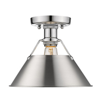 Orwell One Light Flush Mount in Chrome (62|3306-FM CH-PW)