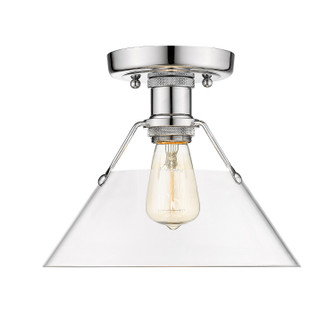 Orwell One Light Flush Mount in Chrome (62|3306-FM CH-CLR)