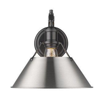 Orwell One Light Wall Sconce in Matte Black (62|3306-1W BLK-PW)