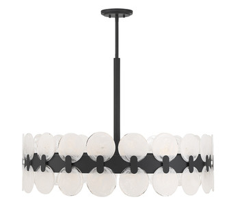 Boca Ten Light Chandelier in Matte Black (51|1-3722-10-89)