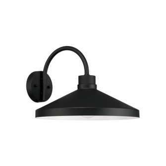 Lofton One Light Outdoor Wall Lantern in Black (65|953512BK)