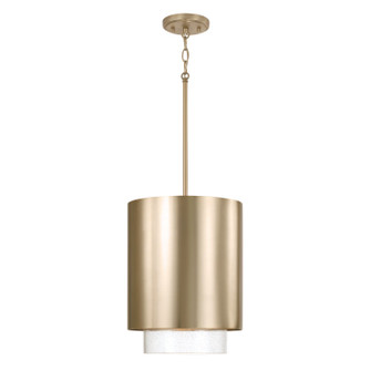 Weller One Light Pendant in Matte Brass (65|353011MA)