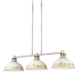 Kinsley Three Light Linear Pendant in Aged Galvanized Steel (62|0865-3LP AGV-AI)