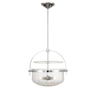 Denmar Four Light Convertible Semi-Flush/Pendant in Polished Chrome (51|6-4723-4-11)