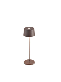 Olivia LED Table Lamp in Rust (556|LD0850R4)