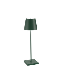 Poldina Pro LED Table Lamp in Dark Green (556|LD0340M4)