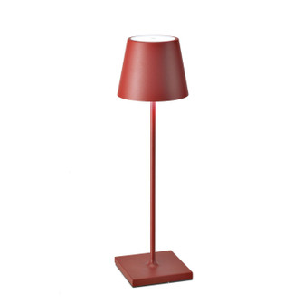 Poldina Pro LED Table Lamp in Red (556|LD0340F4)