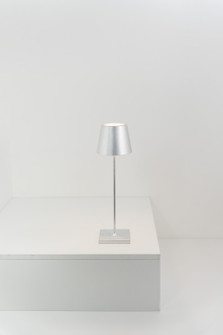 Poldina Pro LED Table Lamp in Silver leaf (556|LD0340BFA)