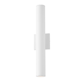 Calibro LED Outdoor Wall Sconce in White (16|86435WT)