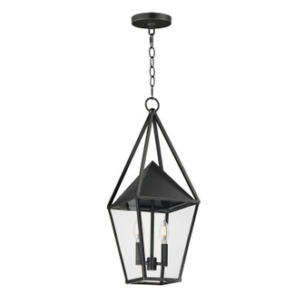 Bavaria Two Light Outdoor Pendant in Black (16|3168CLBK)
