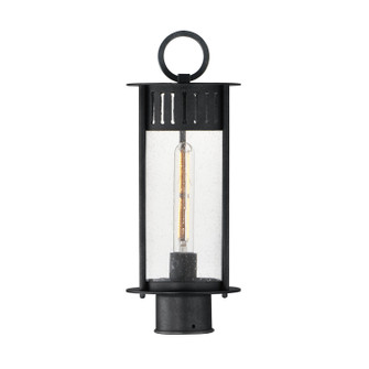 Windsor One Light Outdoor Post Mount in Black Patina (16|30630CDBKP)