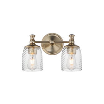 Swirl Two Light Wall Sconce in Satin Champagne (16|21352CRSCH)