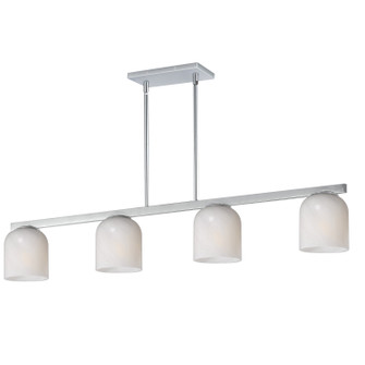 Scoop Four Light Linear Pendant in Polished Chrome (16|21236MRPC)