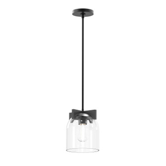Scoop One Light Pendant in Black (16|21230CLBK)
