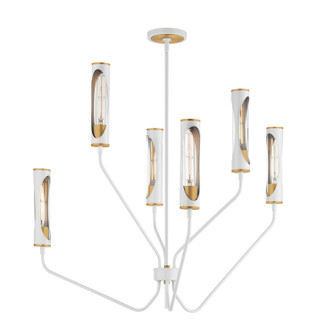 Regent LED Pendant in Light French Gray / Natural Aged Brass (16|16176CLLFGNAB)