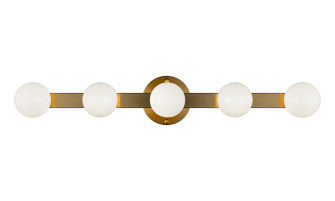 PIZZAZZ LED Wall Sconce in Aged Gold Brass (423|S14505AG)
