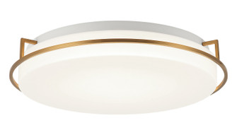 Brammerton LED Wall Sconce in Aged Gold Brass (423|M14115AG)