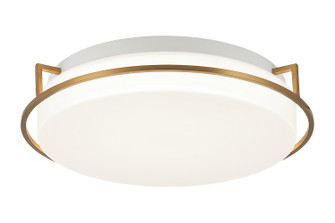 Brammerton LED Wall Sconce in Aged Gold Brass (423|M14112AG)