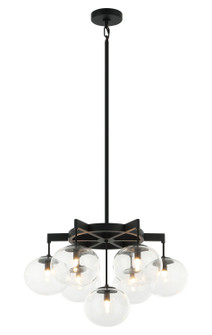 Bulbus Seven Light Pendant in Matte Black (423|C38107MB)