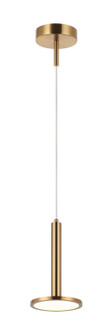 EXTRATERRESTRIAL LED Pendant in Aged Gold Brass (423|C37701AG)