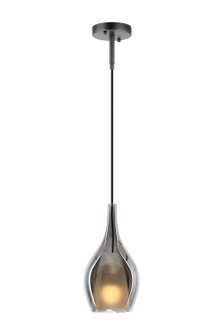 JERICHO One Light Pendant in Matte Black (423|C37501MBSM)