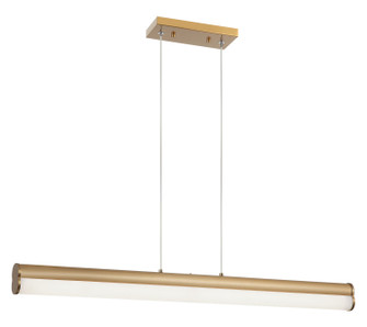 JUNCTION LED Pendant in Aged Gold Brass (423|C36533AG)