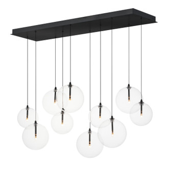 Global LED Pendant in Black (86|E25079-18BK)