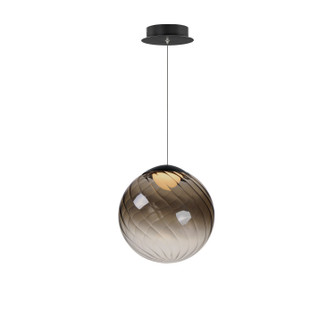 Planetary LED Pendant in Black (86|E24189-138BK)
