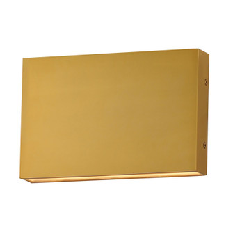 Brik LED Wall Sconce in Natural Aged Brass (86|E23211-NAB)