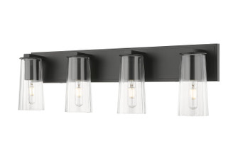 Titus Four Light Vanity in Matte Black (224|826-4V-MB)
