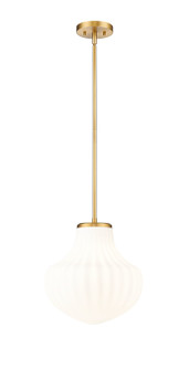 Newbury One Light Pendant in Modern Gold (224|7512P13-MGLD)