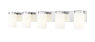 Burk Five Light Vanity in Chrome (224|746-5V-CH)