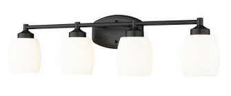 Kendrick Four Light Vanity in Matte Black (224|745-4V-MB)