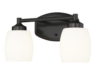 Kendrick Two Light Vanity in Matte Black (224|745-2V-MB)