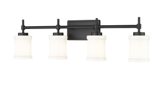 Cadoc Four Light Vanity in Matte Black (224|622-4V-MB)
