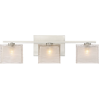 Westcap Three Light Bath Fixture in Brushed Nickel (10|WCP8603BN)