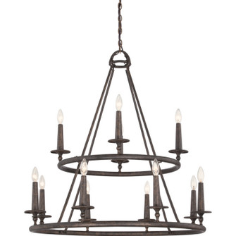 Voyager 12 Light Chandelier in Malaga (10|VYR5012ML)