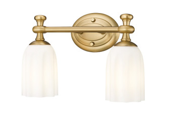 Orion Two Light Vanity in Modern Gold (224|1102-2V-MGLD)