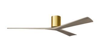 Irene-3H 72'' Ceiling Fan in Brushed Brass (101|IR3H-BRBR-GA-72)