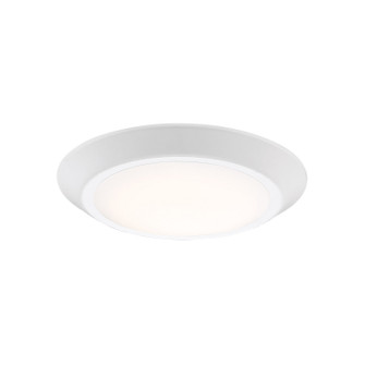Verge LED Flush Mount in Matte White (10|VRG1608W)