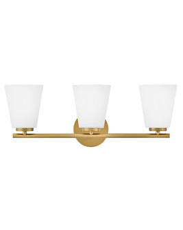 Bri LED Vanity in Lacquered Brass (531|85423LCB)