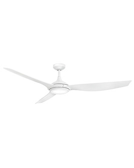 Talan 64''Ceiling Fan in Matte White (13|906864FMW-LDD)