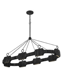 Raffi LED Linear Pendant in Carbon Black (13|34107CBK)